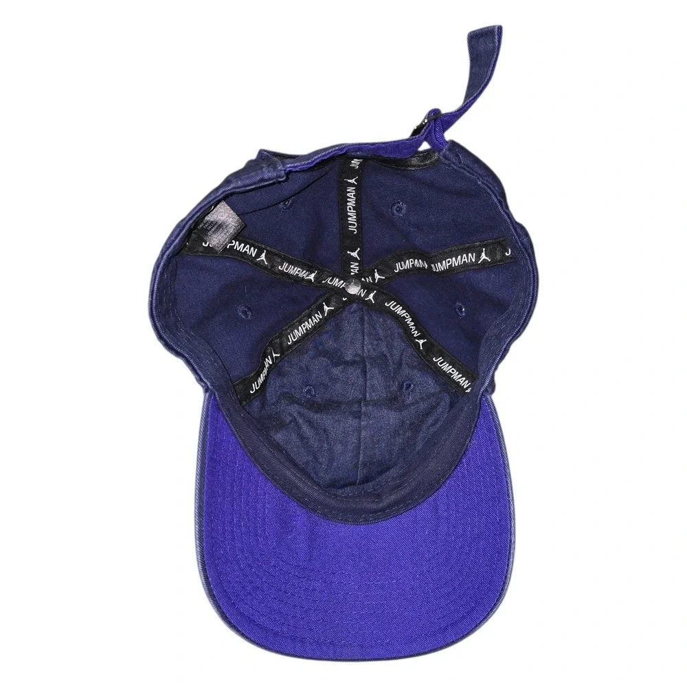 Nike Air‎ Jordan Jumpman Logo Strapback Hat Cap Adjustable Navy Blue OSFM